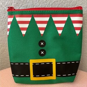 Festive Green Elf Snack Pouch
